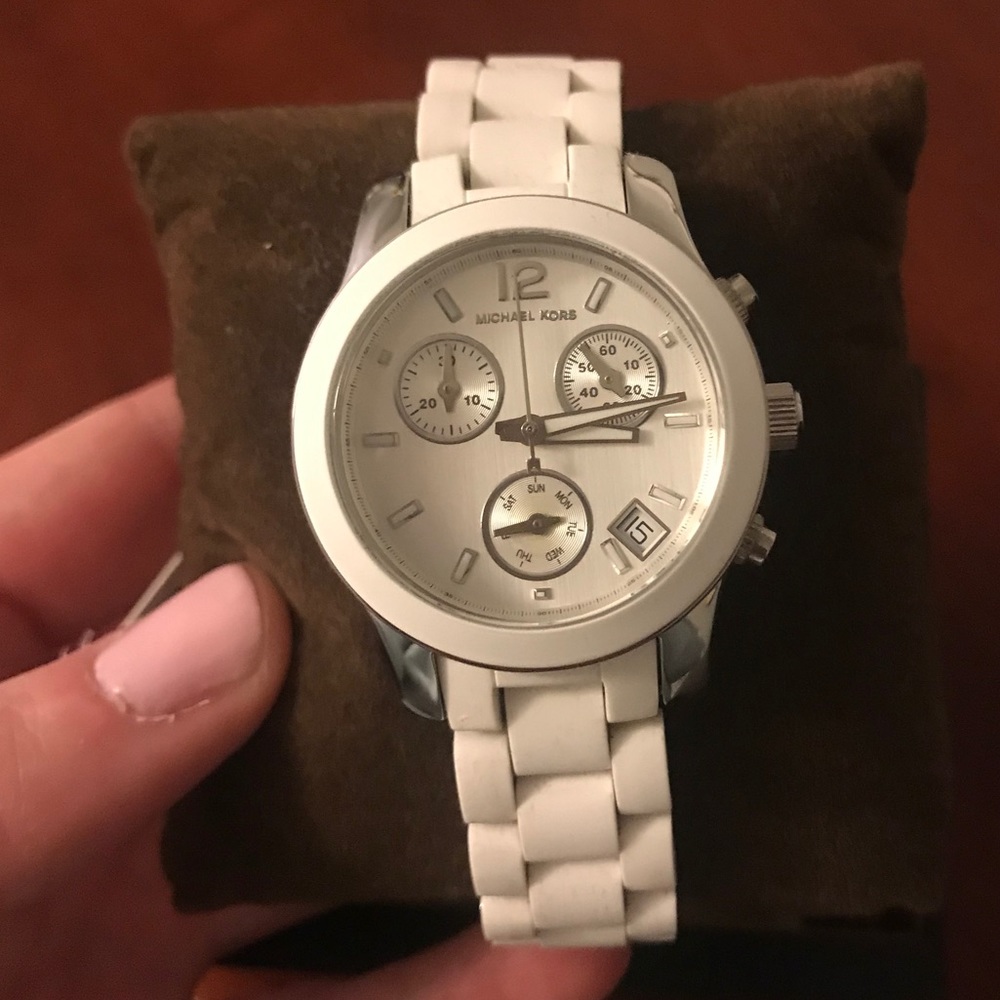 Michael Kors White Watch
